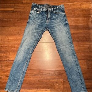 Zara Men's Light Blue Slim Jeans